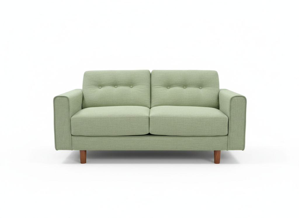 Green 2-seater Sofa