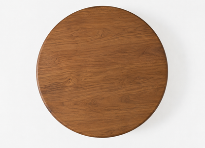 CaneCraft Round Coffee Table