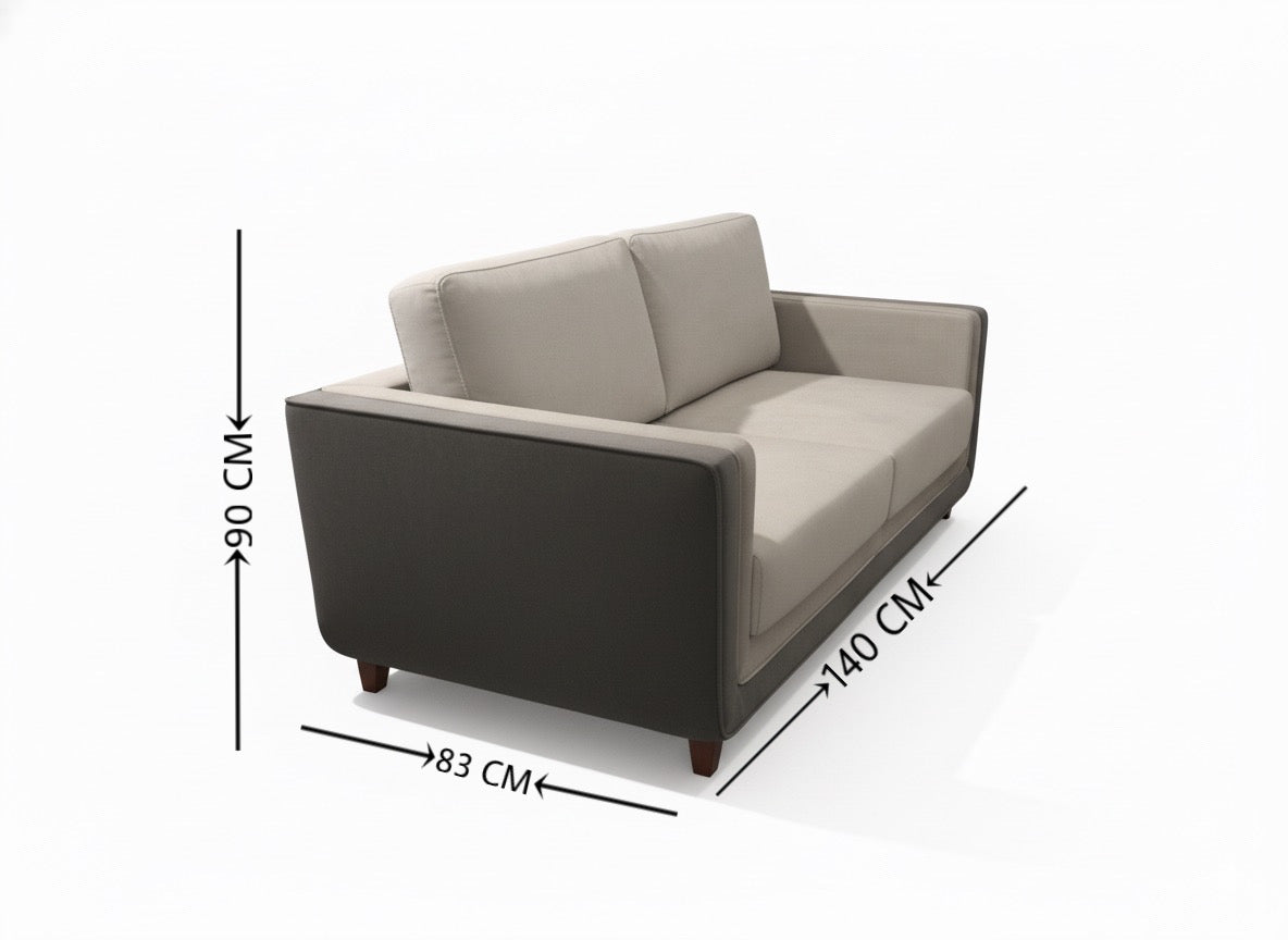 Minimal luxe 2-Seater Sofa