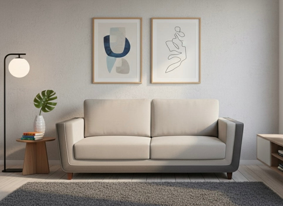 Minimal luxe 2-Seater Sofa