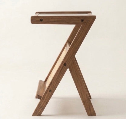 CaneNest Magazine Side Table